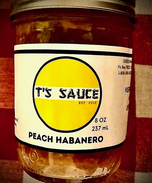 T'S PEACH HABANERO SAUCE