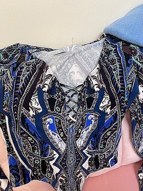 Free People Paisley Bodysuit