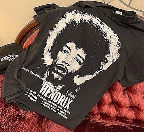 Jimi Hendrix Black T-Shirt