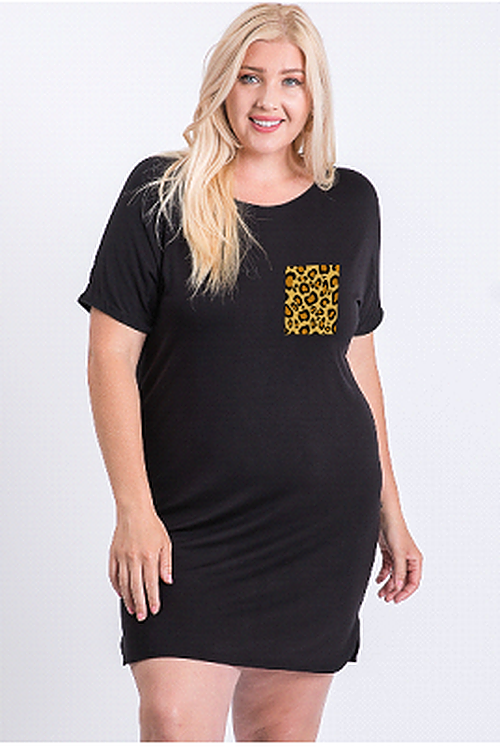Totally Leopard Tee Dress