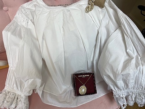 Free People White Cotton Blouse