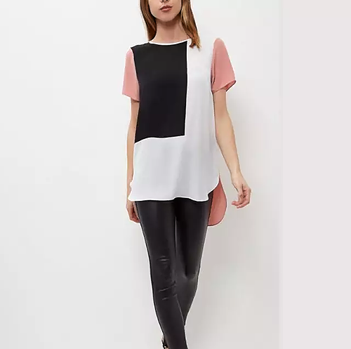 Macy chiffon t-shirt