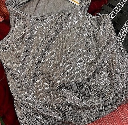 Kasper Sequined Tank