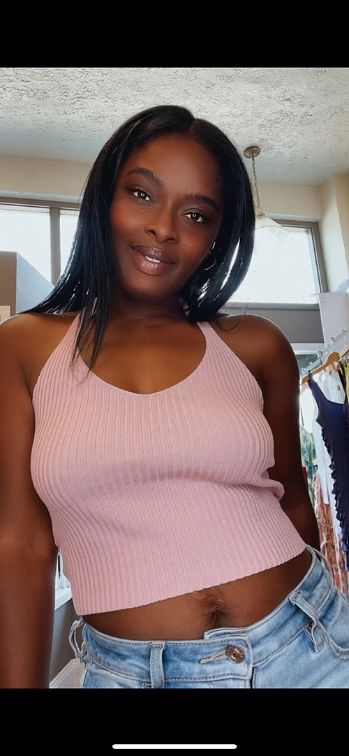 Basic Moves Halter Pink