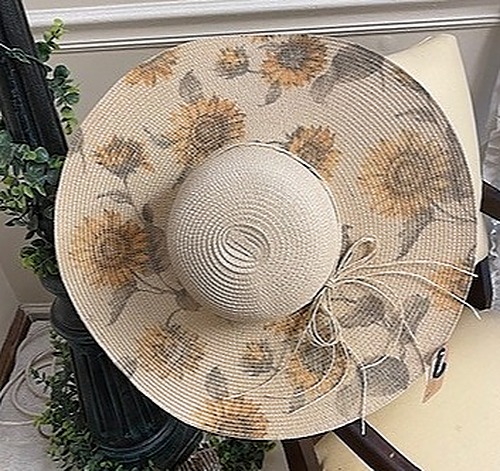 Odiva Straw Sunflower Hat