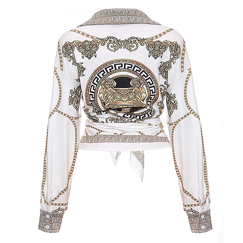 Unchained sleeve blouse