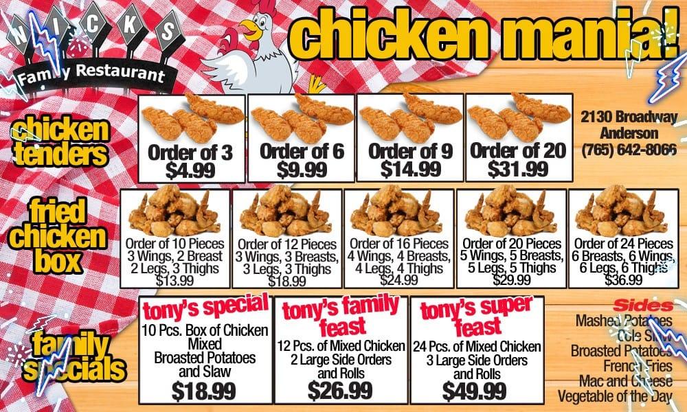 Promos Nick's Family Restaurant