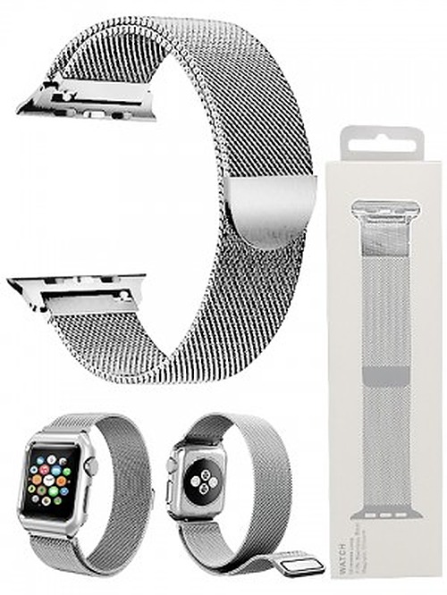 Silver Watch Band 42 - 44