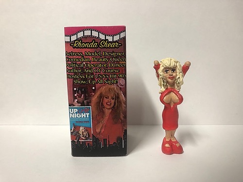 Rhonda Shear UP! All Night! Mini figurine by PhoenixComicsToys