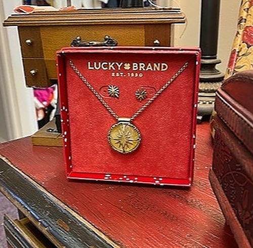 Lucky Brand  Antique Gold Jewelry Set