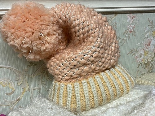 Free People Beanie with Pompom