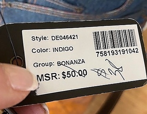 Guess Jean Large Handbag