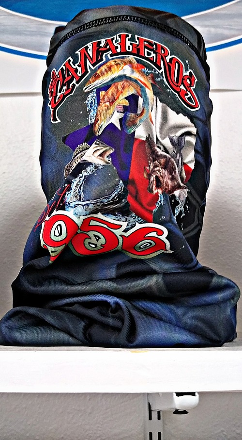 Dark blue cryptic buff texas slam