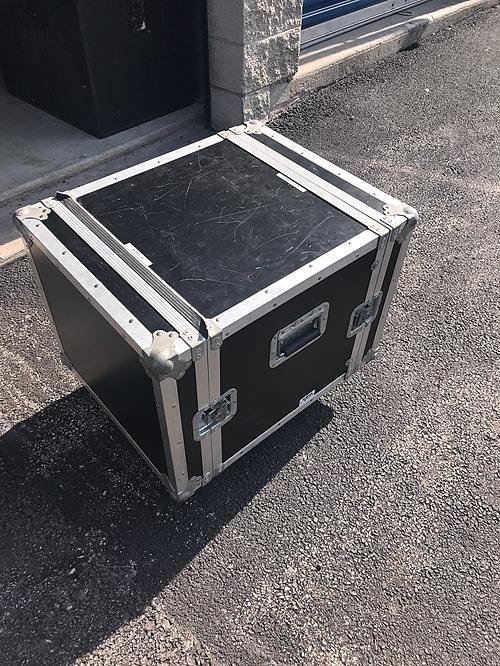 10u Amplifier Rack on Wheels
