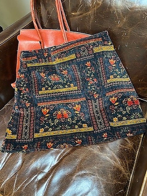 H&M Coachella Velvet Mini Skirt