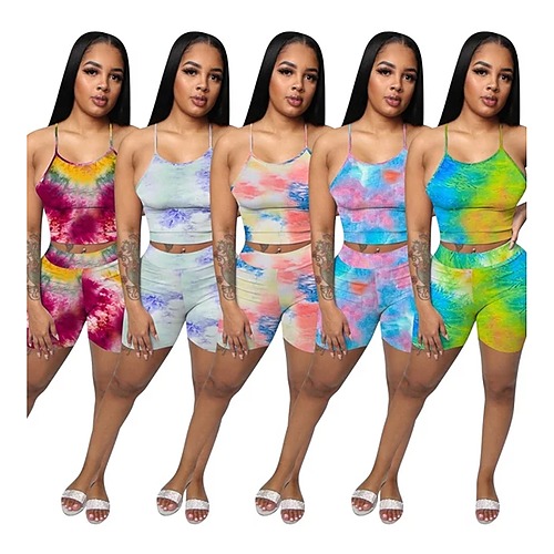 Out Of Your Mind Biker Shorts Set