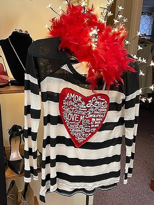 Style & Co Valentine's Day Top