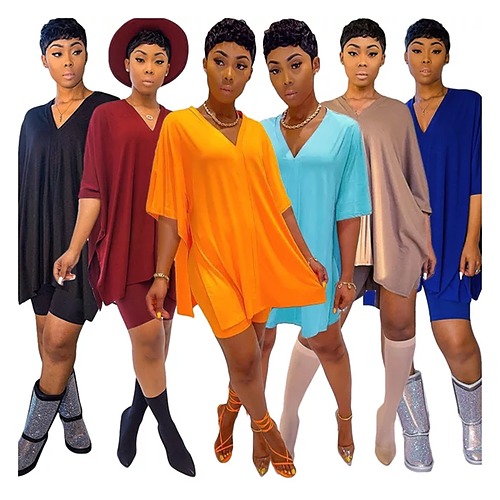 Not your type shorts set