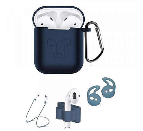 Blue Air Pods Case